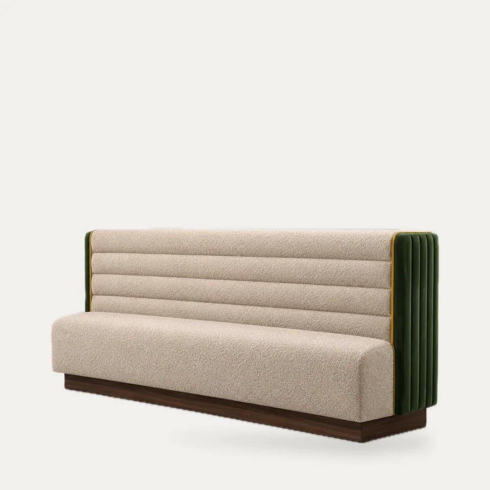 Fluted Velvet End
