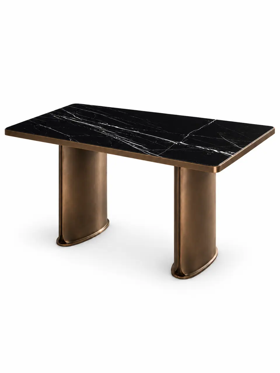 Nocturne Twin-Pedestal Table