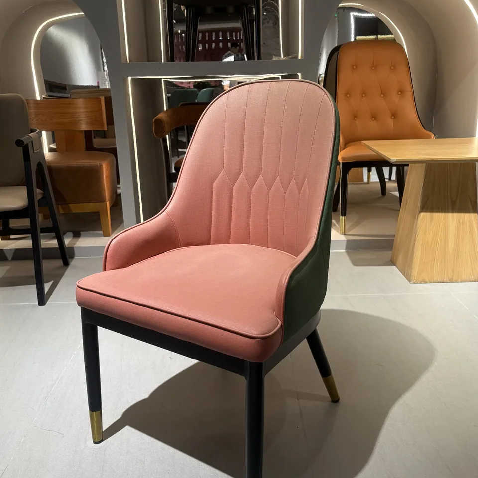 Rose & Forest Stitched Dining Chair