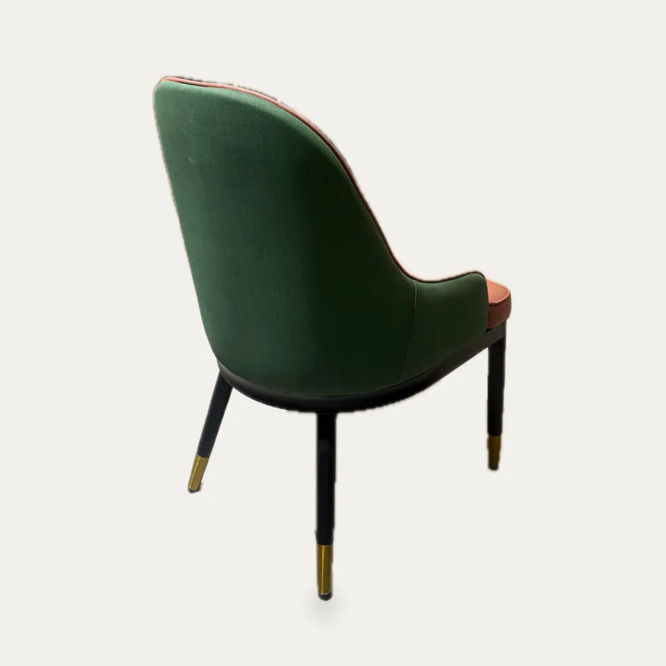 Rose & Forest Stitched Dining Chair view 2