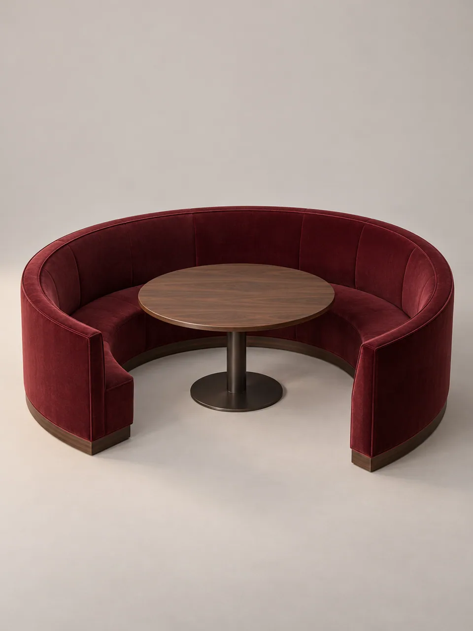 Rotonde Curved Booth Range view 2