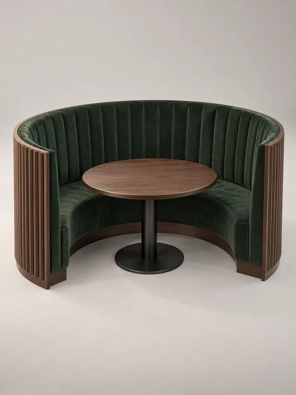 Rotonde Curved Booth Range view 3