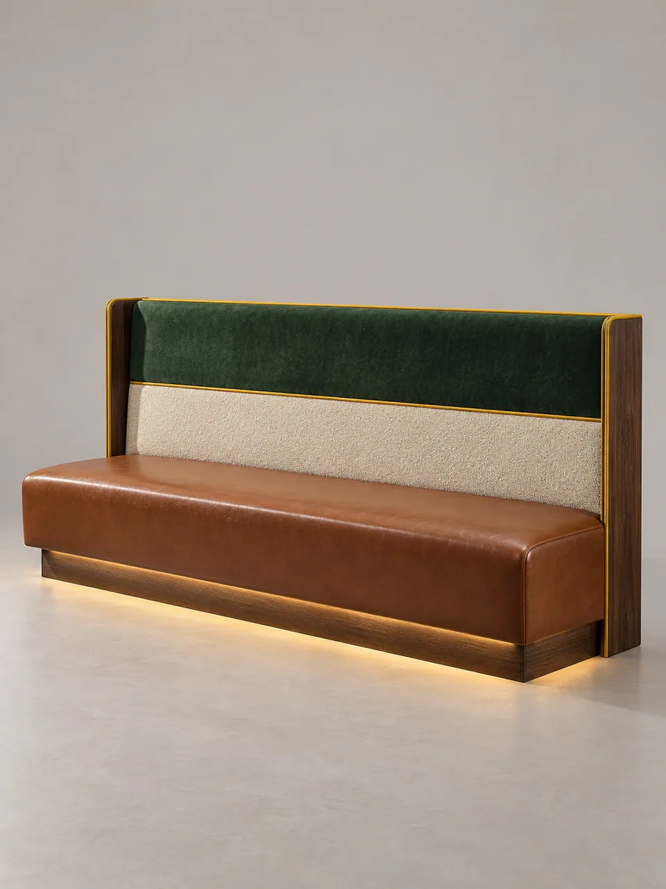 Three-Band Hotel Banquette